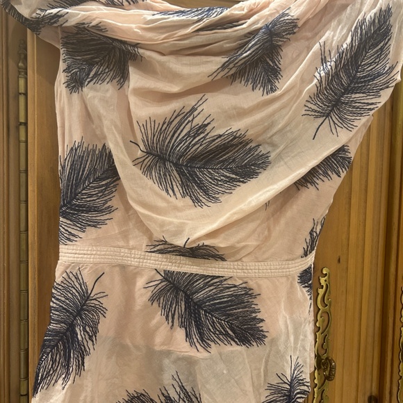 Byron Lars flirty pink feathery top - Picture 3 of 10